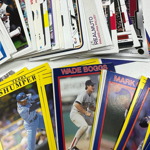 Mixed Sports Card Lot 1990s-Modern Topps Fleer Panini 3.5 Lbs See Photos