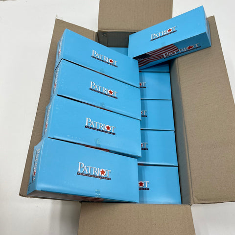 Patriot Case of 10 Boxes 1" Regular Tagging Gun Fasteners 50,000 Count Total