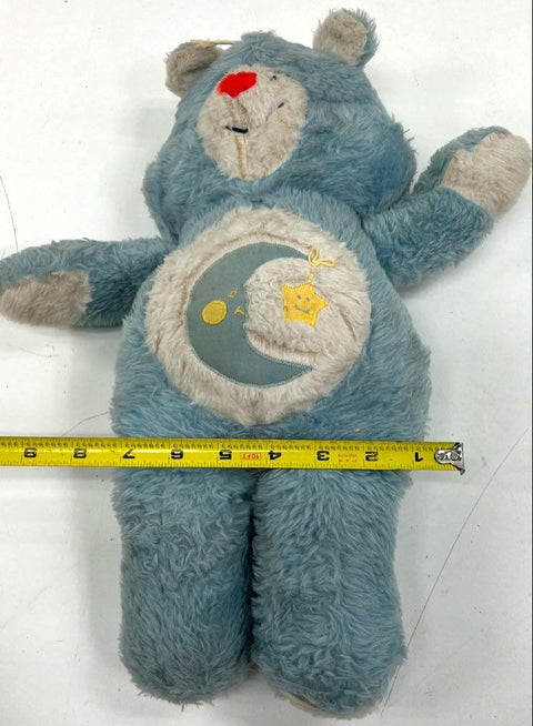 Vintage 80s Kenner Care Bears Bedtime Bear Plush Toy 18" Stuffed Animal