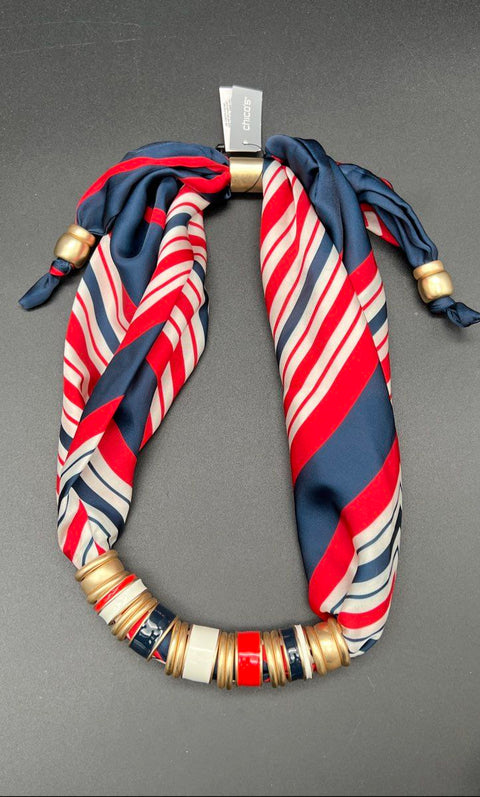 Vintage Patriotic Jewelry Lot of 20 Chicos Monet Trifari Necklaces Earrings