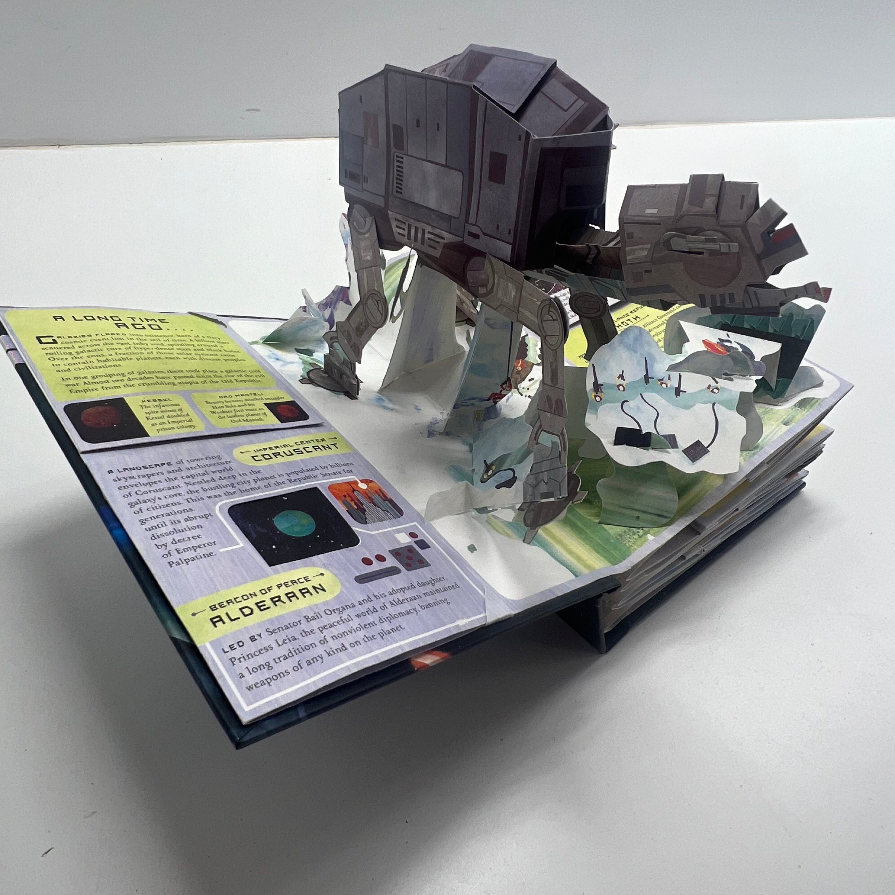 Star Wars Pop-Up Guide to the Galaxy Interactive Book Matthew Reinhart