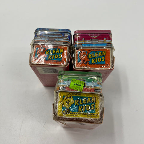Vintage 1982 Ian Logan's Carlectables Car Tins Lot of 5 Sealed Soap England