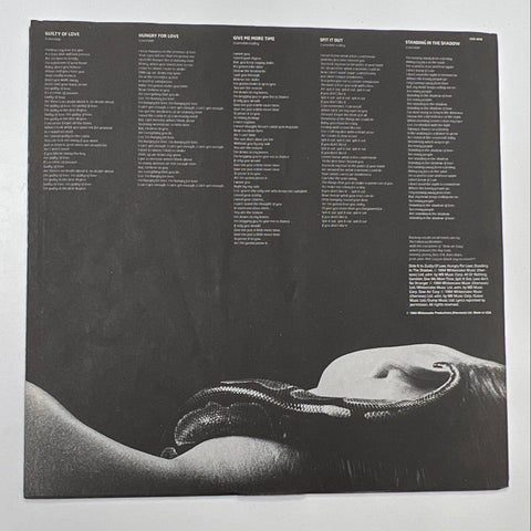 Whitesnake Slide It In LP 1984 Vinyl Record GHS 4018 Geffen w/ Inner Sleeve