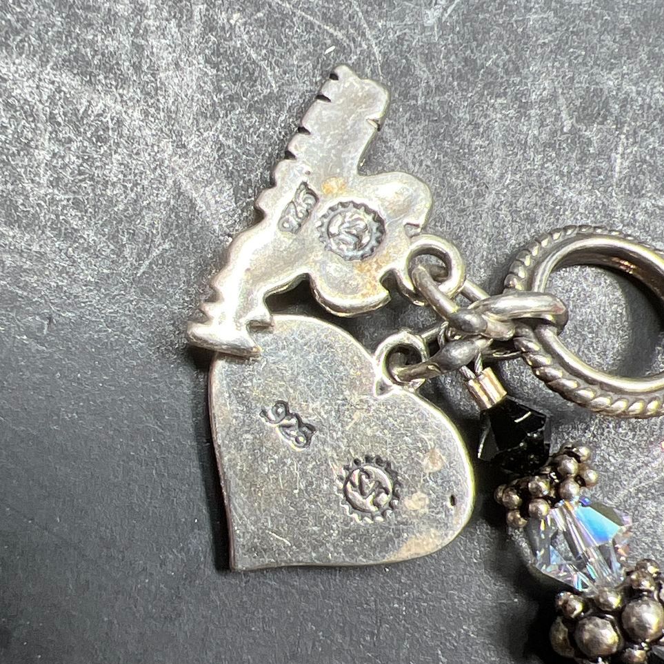 Sundance Jewelry Co Sterling Silver Sisters & God Mother Charm Bracelet