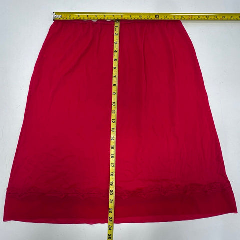 Vintage 90s Women's Lingerie Lot Cine Star Nightgown Red Slip Sz 38 40 L XL