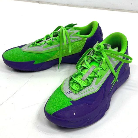 Puma Breanna Stewart Stewie 2 Toxic Basketball Shoes Green Purple Mens Size 15