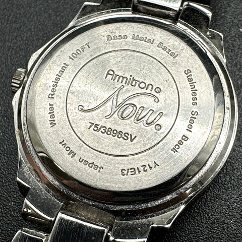 Armitron Now Women's Watch Lot of 5 Vintage Retro Gold Silver Tone Quartz