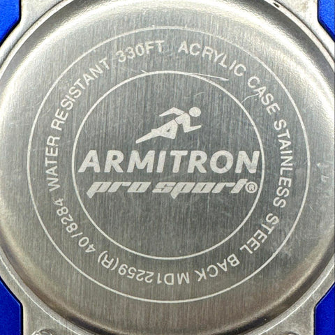 Lot of 3 Armitron Pro Sport Digital Chronograph Watches 330FT Water Resist