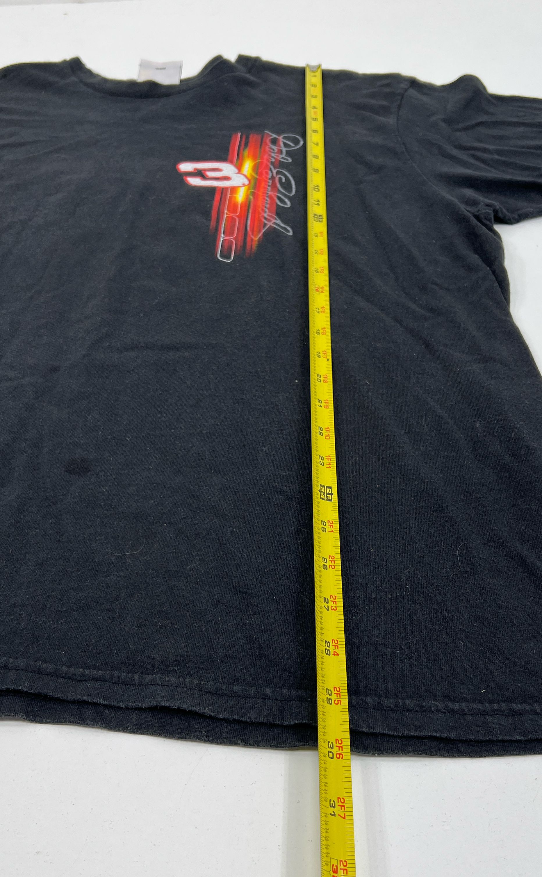 VTG Men's Winner's Circle Dale Earnhardt Jr 3 Racing Black T-shirt - Size XL