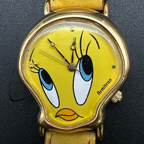 Vintage 1990s Character Watch Lot of 5 Mickey Mouse Betty Boop Tweety Lucy