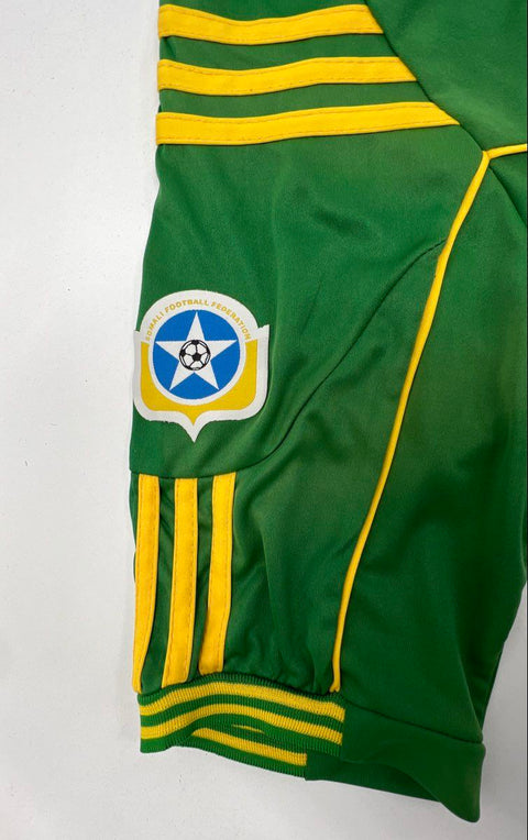 Adidas Somali Football Federation FC Jeenyo United Soccer Jersey Green Climalite