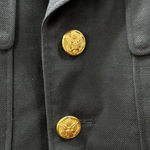 Vintage US Army Dress Jacket SHAEF Patch Technician Rank Uniform Sz 36 Long