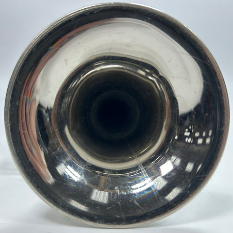 King Tempo Bb Trumpet Silver Plated USA with Case - For Repair - Serial 588663