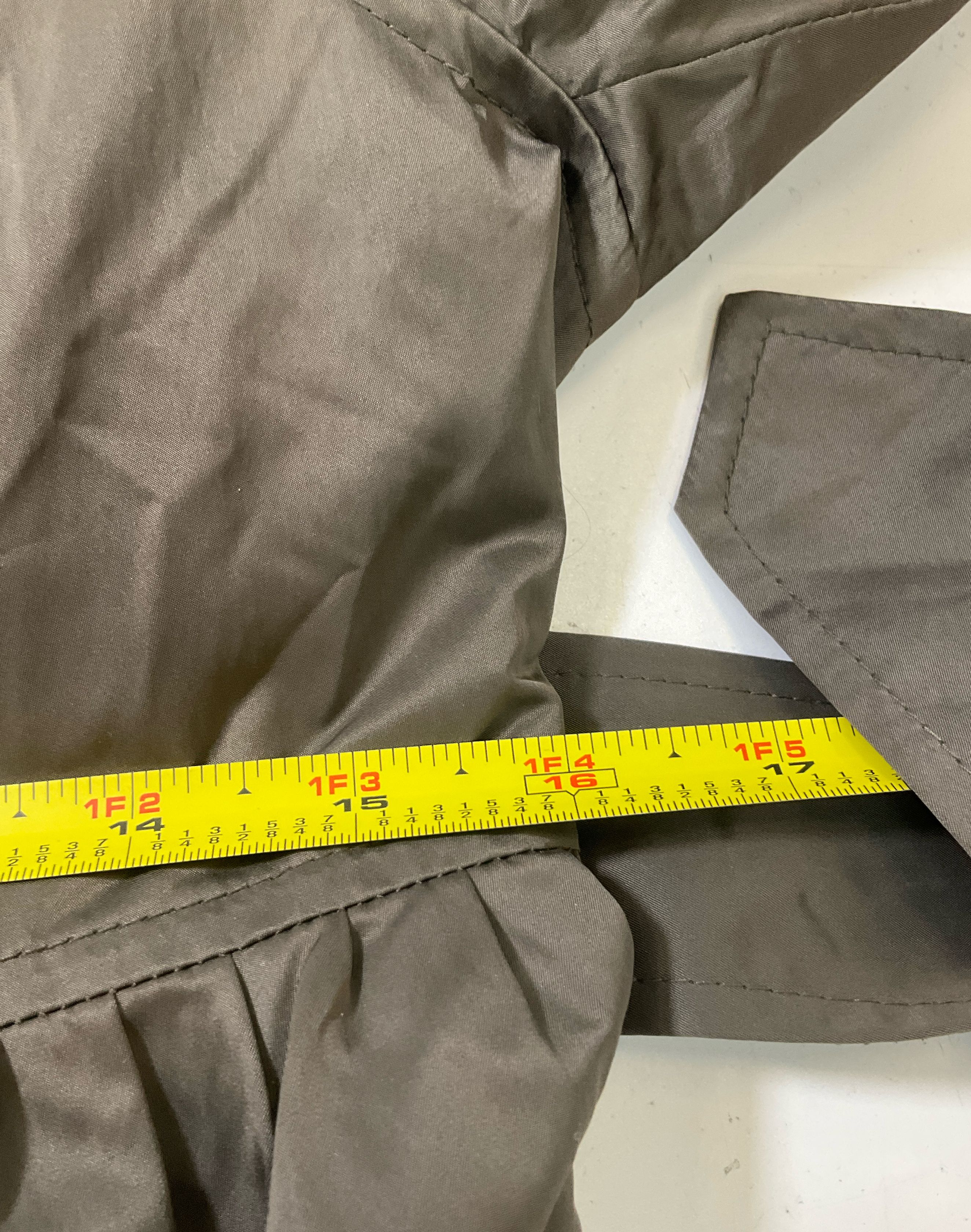 Liz Lange Maternity for Target Women's Olive Green Trench Coat Size XS NWT