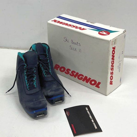 Vintage Rossignol Advantage Ski Boots Sz 44 US 11 Made in Italy w/ Box