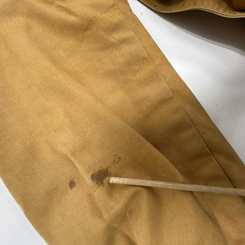 Vintage 50s JC Higgins Tan Duck Canvas Hunting Field Jacket Coat Men's