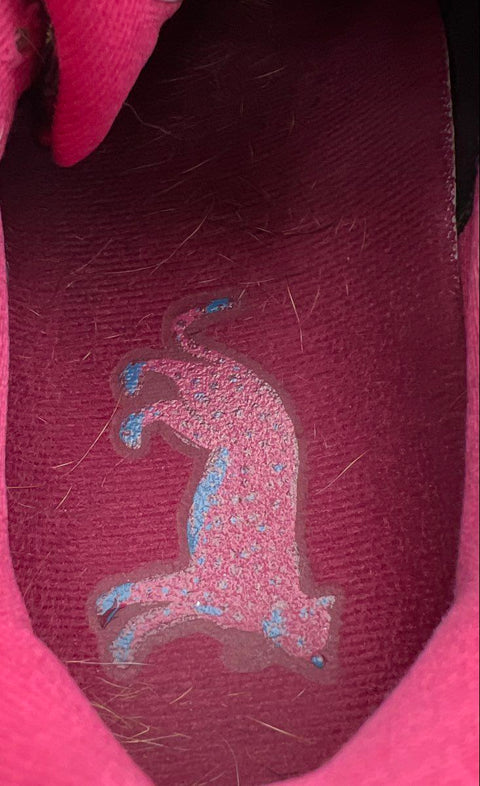 Brooks Adrenaline GTS 22 Pink Leopard Print Women's Running Shoes Size 8.5