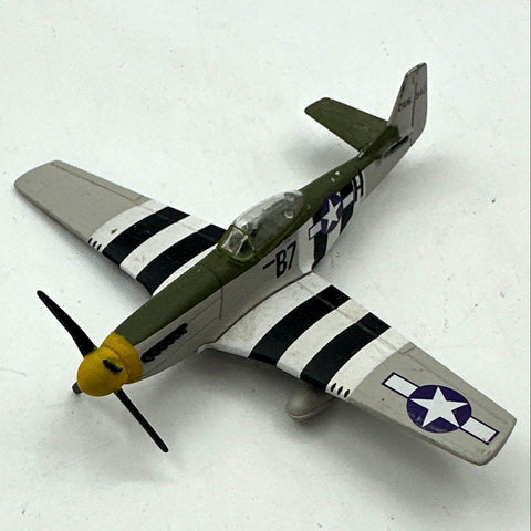 Military Aircraft Model Airplane Lot B-52 B-25 P-51 P-80 Diecast 5 Figures