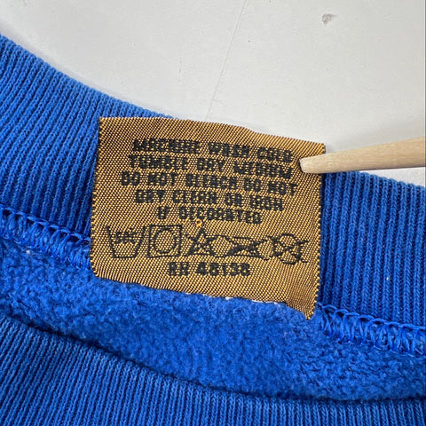 Vintage 1991 St Louis Blues NHL Crewneck Sweatshirt Nutmeg Made in USA Sz L