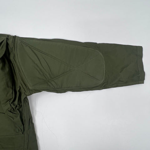 Vintage Creighton Inc Olive Green Padded Shooting Field Jacket Coat Men's L
