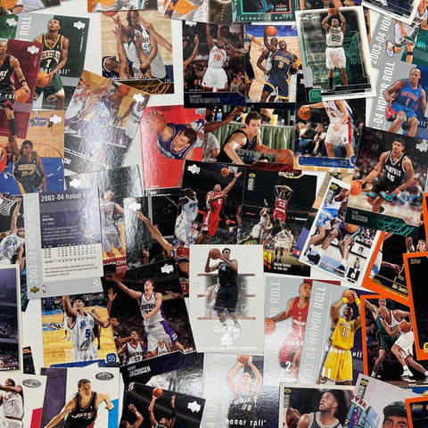2003-04 Upper Deck Basketball Card Lot 200+ Cards LeBron Rookie Year NBA