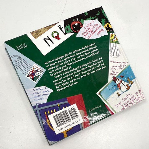 Vintage The Baby-Sitters Club Secret Santa Book Ann M. Martin Hardcover