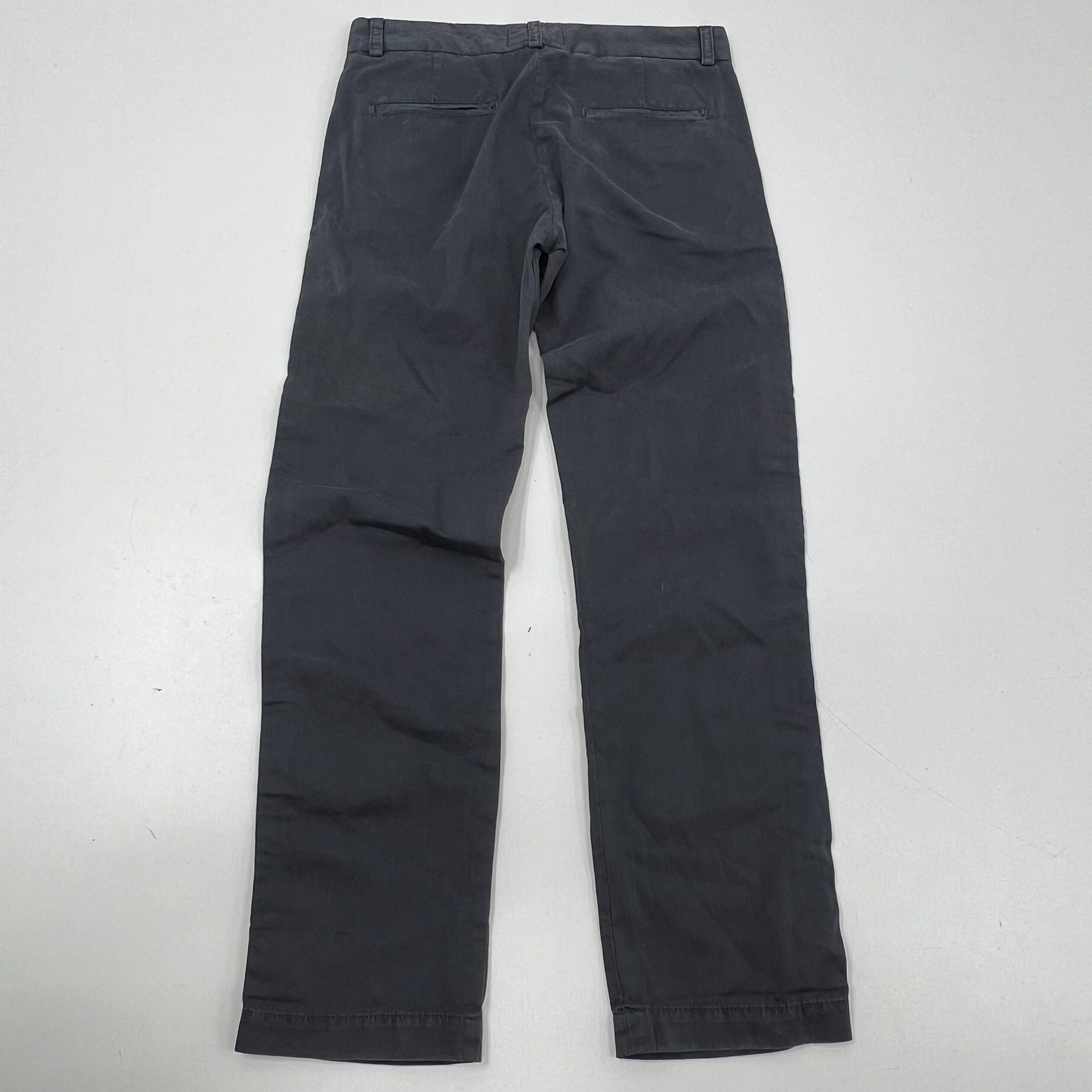 Current/Elliott NWT Gray The Tux Captain Glitter Stripe Trousers Pants Women's