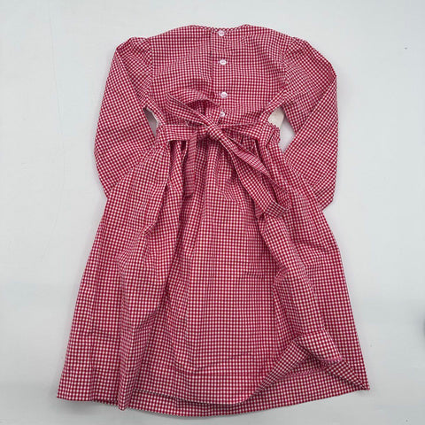 Fantaisie Kids Girls Dress Lot Smocked Gingham Train Striped Polka Dot Sz 4T