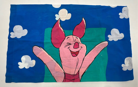 Vintage Character Bedding Lot Disney McDonald's MLB Pillowcases Flat Sheet 4pc