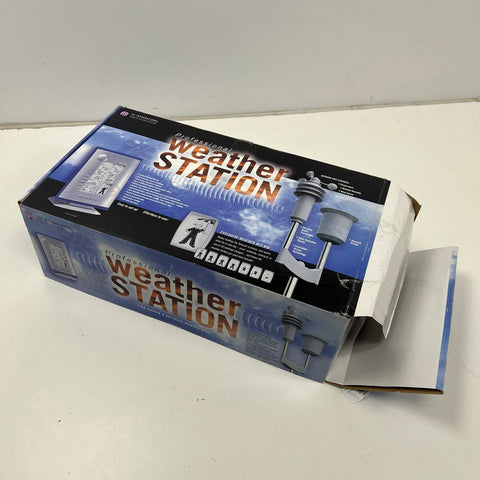 P3 International E9300 Pro Weather Station Wireless Wind Rain Temp New Open Box