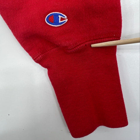 Vintage 90s Champion Reverse Weave Bradley University Crewneck Made USA Sz L