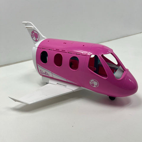 Mattel Barbie Dreamplane Playset GJB33 Folding Pink Private Jet Airplane Toy