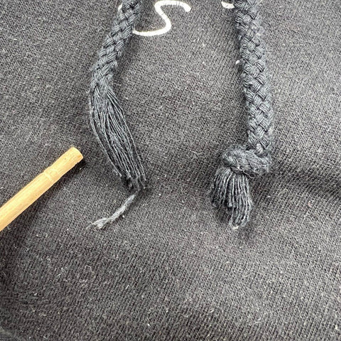 Volcom x Basquiat Mens I'm True To This Pullover Hoodie Black Embroidered XL