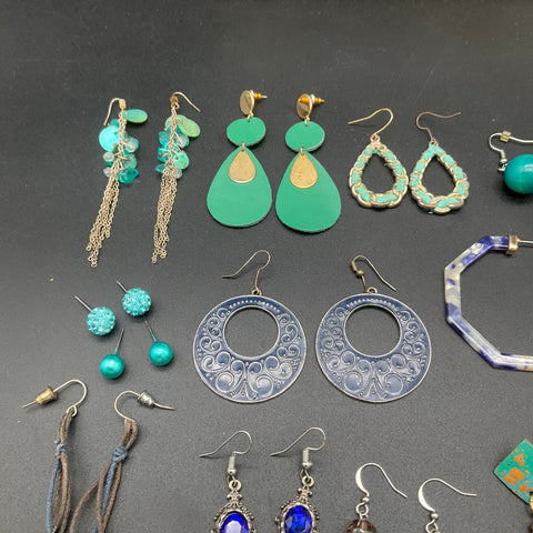 Wearable Statement Earrings Jewelry Lot 30 Pairs Boho Beaded Tassel Filigree