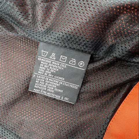 Vintage Harley-Davidson Women's Cotton Nylon Rider Jacket Rust Orange Sz XS