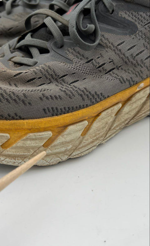 Hoka One One Gaviota 4 Castlerock Flame Men's Running Shoes Size 12