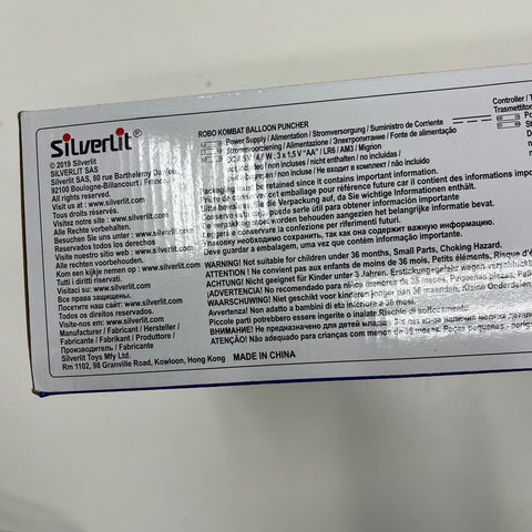 2020 YCOO Silverlit Robo Kombat Balloon Puncher 2 Player RC Game New Sealed