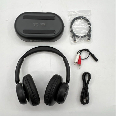 M98A Wireless TV Headphones Over-Ear System Charging Dock Not Tested
