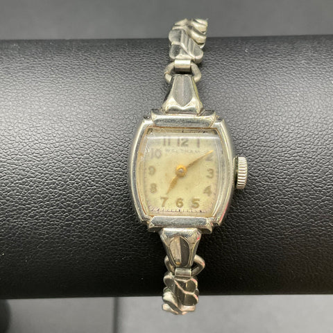 Vintage Waltham 10K Gold Filled 17 Jewel Ladies Watch Expansion Band