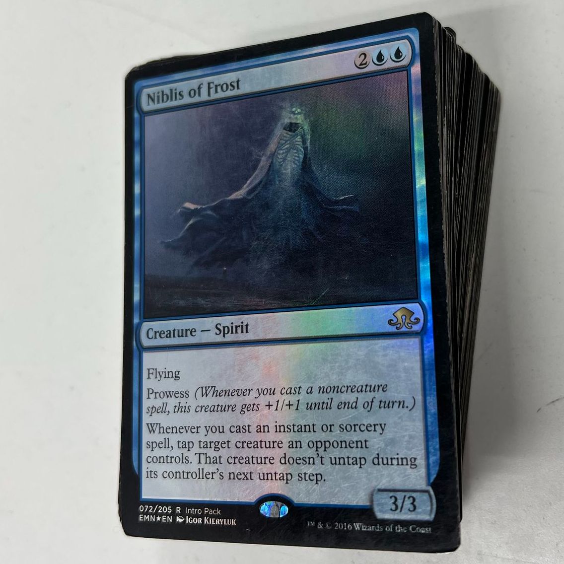 Niblis of Frost + 100+ Magic The Gathering MTG Card Lot Modern w/ Deck Box