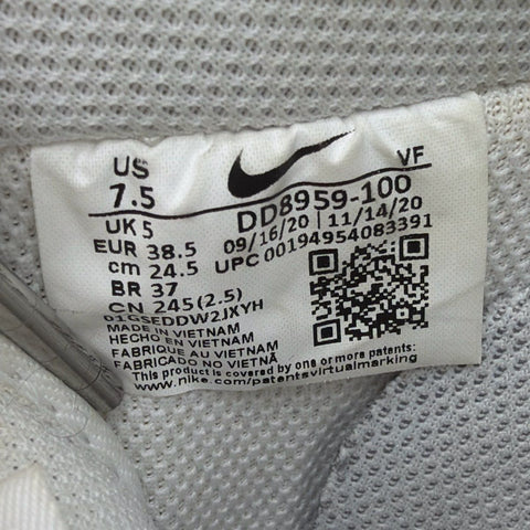 Nike Air Force 1 '07 Triple White Women's Sneakers Size 7.5