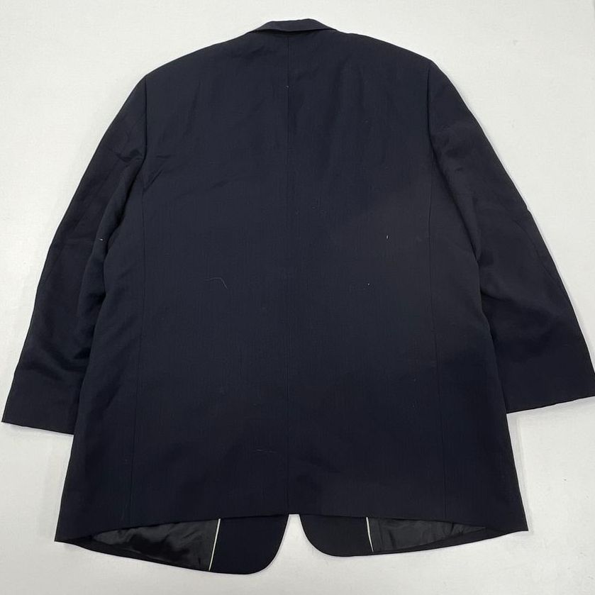 Men's Pierre Cardin Navy Blue 100% Wool Suit Jacket & Pants - Size 44Sx38W