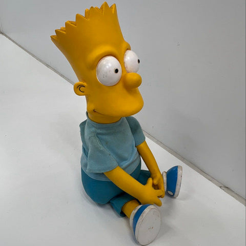 Vintage 1990 The Simpsons Bart Simpson Talking Pull-String Doll 21" Figure