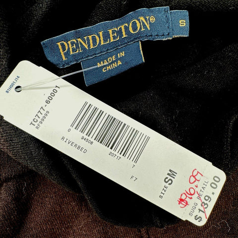 Pendleton Women's Riverbed Mock Neck Short Sleeve Boxy Knit Sweater NWT Sz S