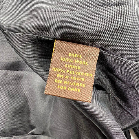 Vittadini Black NWT Longline Zip Front Coat Jacket Women's XL