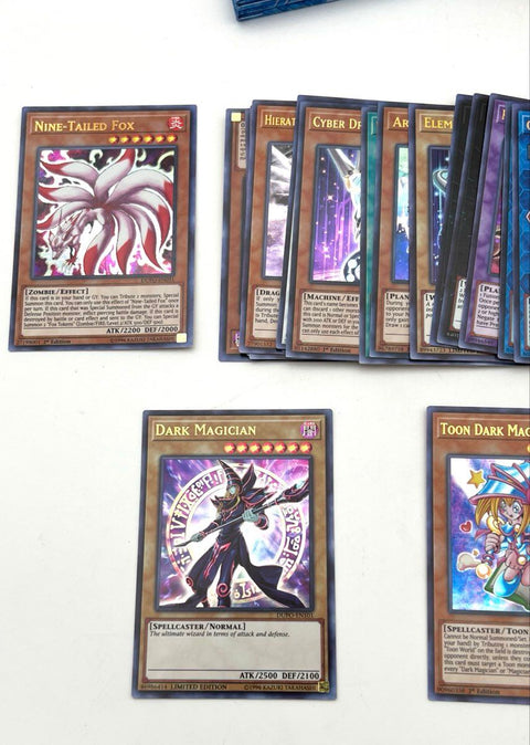 Yu-Gi-Oh Card Lot & Game Boards Duel Power Cards Dark Magician See Photos