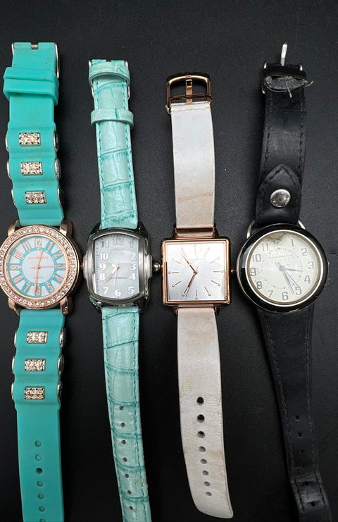 Michael Kors Invicta Armani Exchange Isaac Mizrahi Watch Lot of 4 Untested