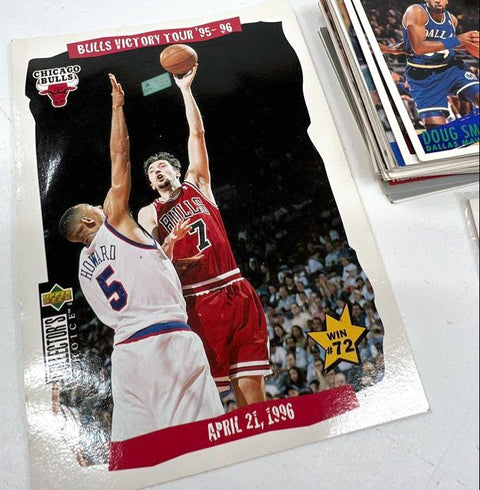 Basketball Card Lot 1990s NBA Fleer Hoops Upper Deck Approximately 250 Cards