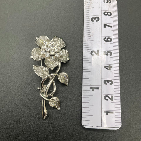 Celestial Floral Victorian Costume Jewelry Lot of 5 Vintage Style Brooches