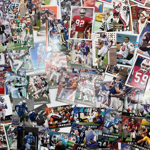 Troy Polamalu Rookie + 150+ NFL Football Card Lot 90s 2000s Topps Fleer UD